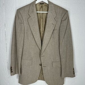 Christian Dior blazer jacket tan